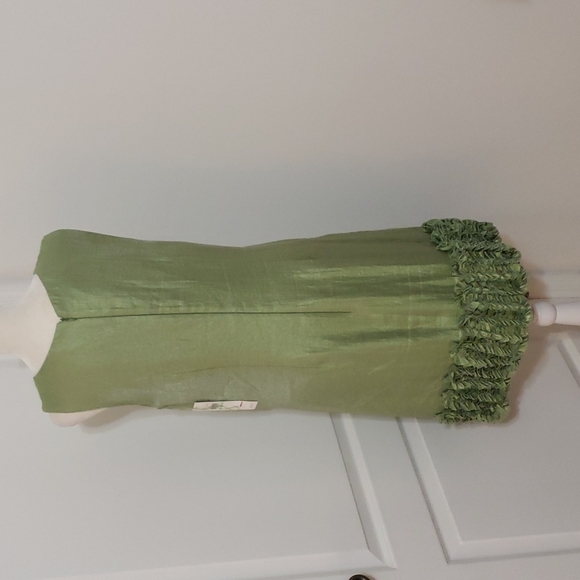 London Times Ruffle Hem Sheath Dress - Picture 4 of 7